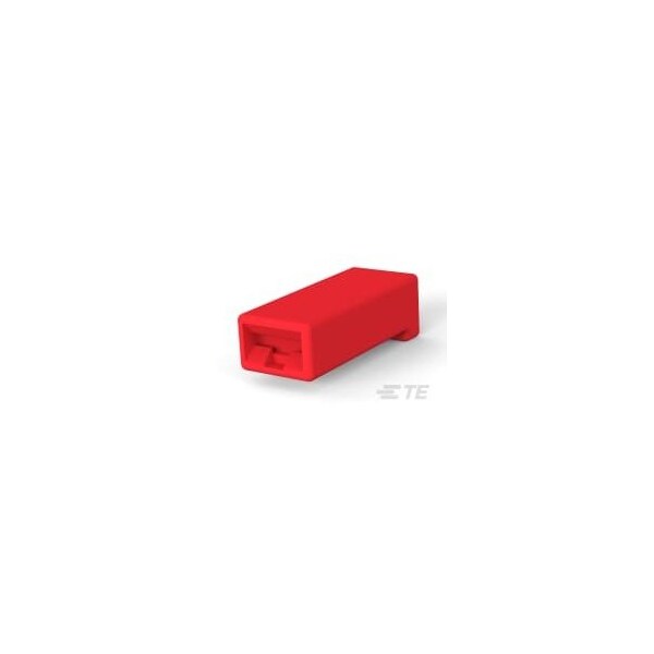 Te Connectivity FF 250 REC HSG 1P NYLON RED 480054-5 - main